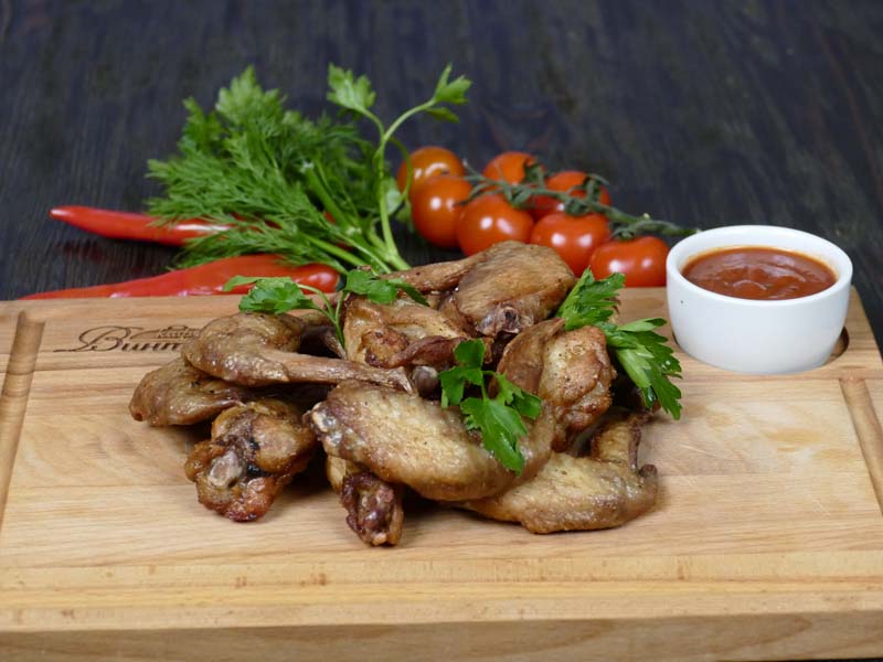 Куриные крылья гриль